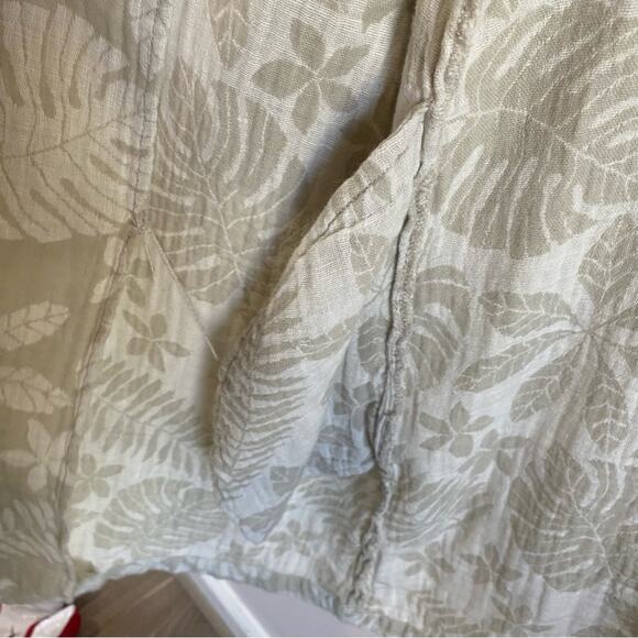 Tahari | Linen Blend Open Front Cardigan - Picture 7 of 9